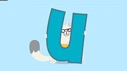 Letter U